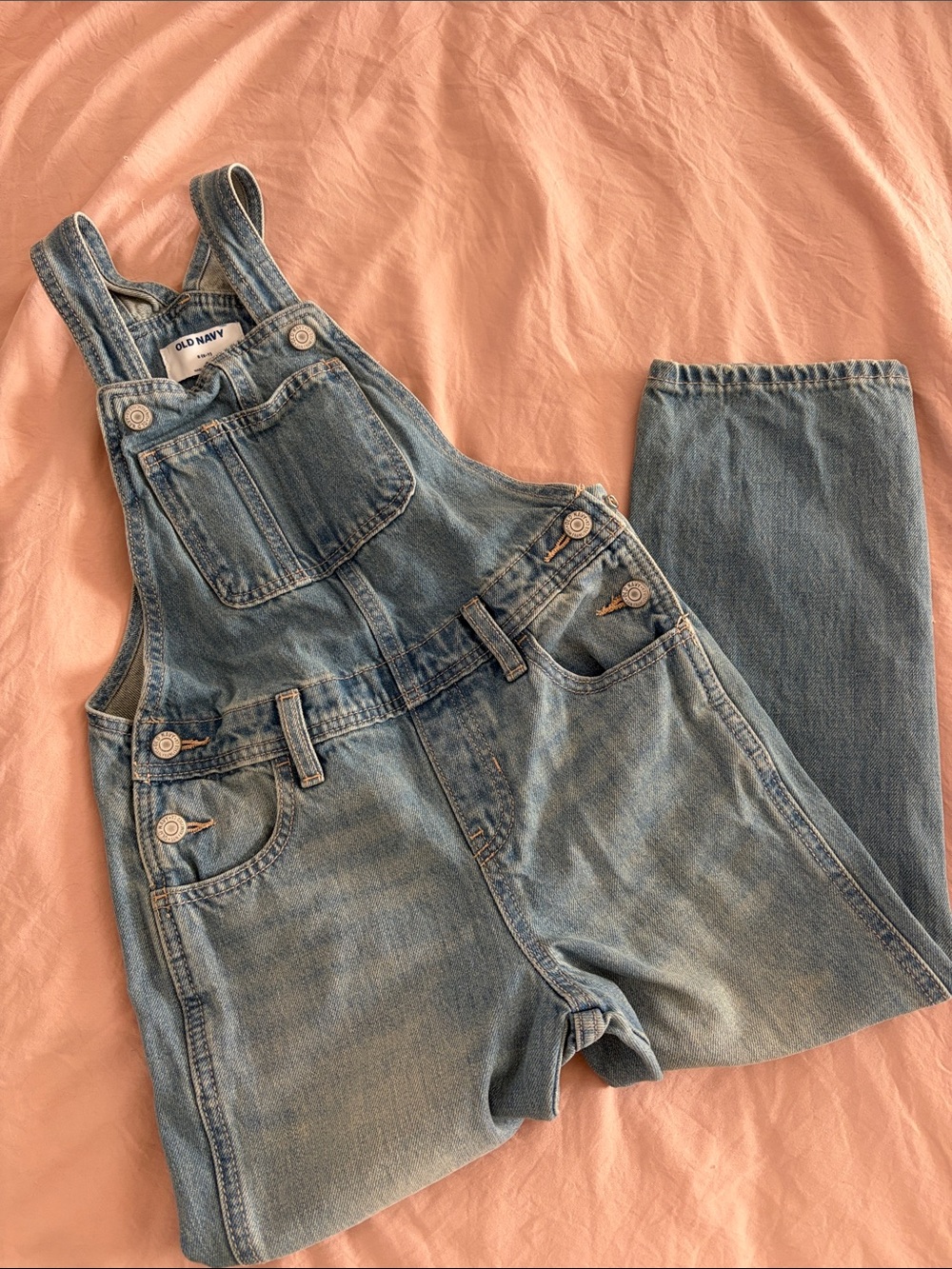 Old Navy Light Blue Denim Bib Overalls